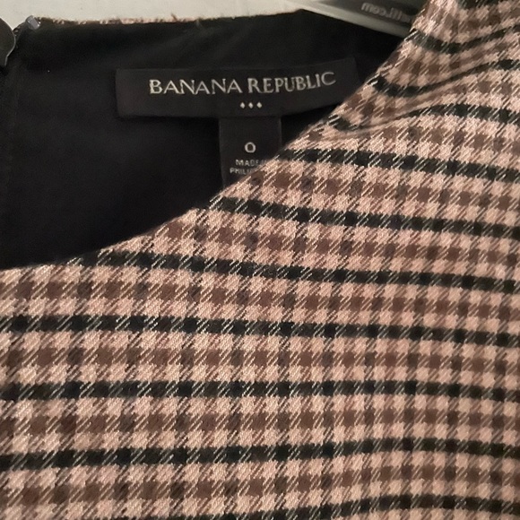 Banana Republic plaid dress - Picture 2 of 4